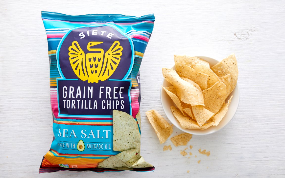 GrainFree Sea Salt Tortilla Chips Siete Family Foods SF Bay Good Eggs